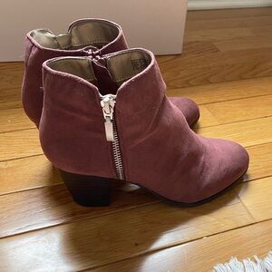 Style & Co Suede Booties